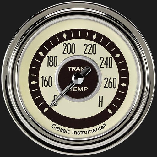 Nostalgia Classic Instruments 2 5/8" Transmission Temperature Gauge NT327SLC