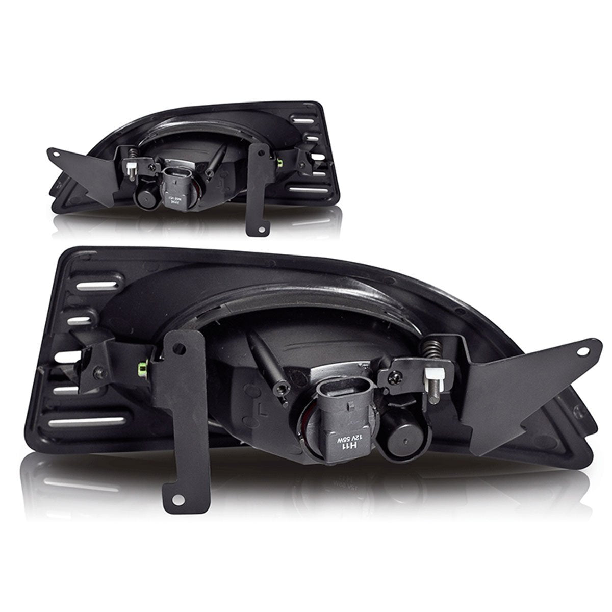 Winjet Driving Fog Lights Compatible with [2005 2006 2007 Acura RSX] + Switch + Wiring Kit