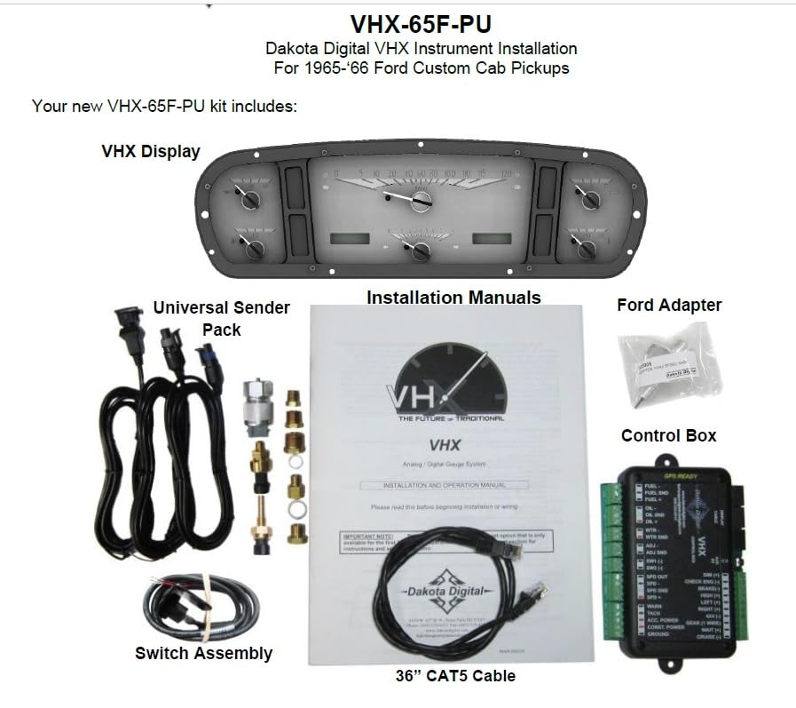VHX System 1965-66 Ford Custom Cab