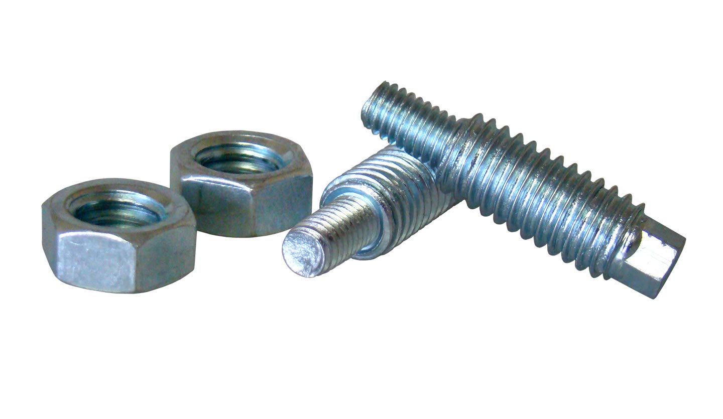 Zinc Plated XS Power Hardened Steel Stud Adaptor (M6 to 3/8" Thread)
