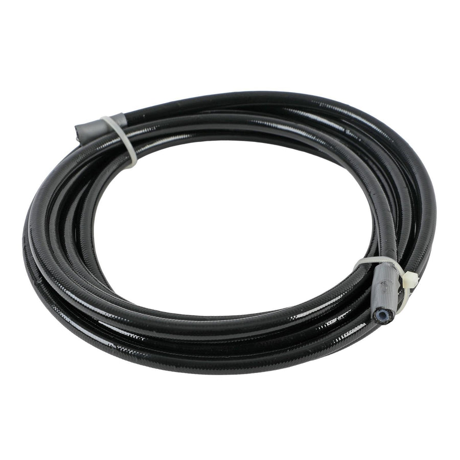 PTFE Hose -3AN w/Black Cover Fragola- 10 Feet