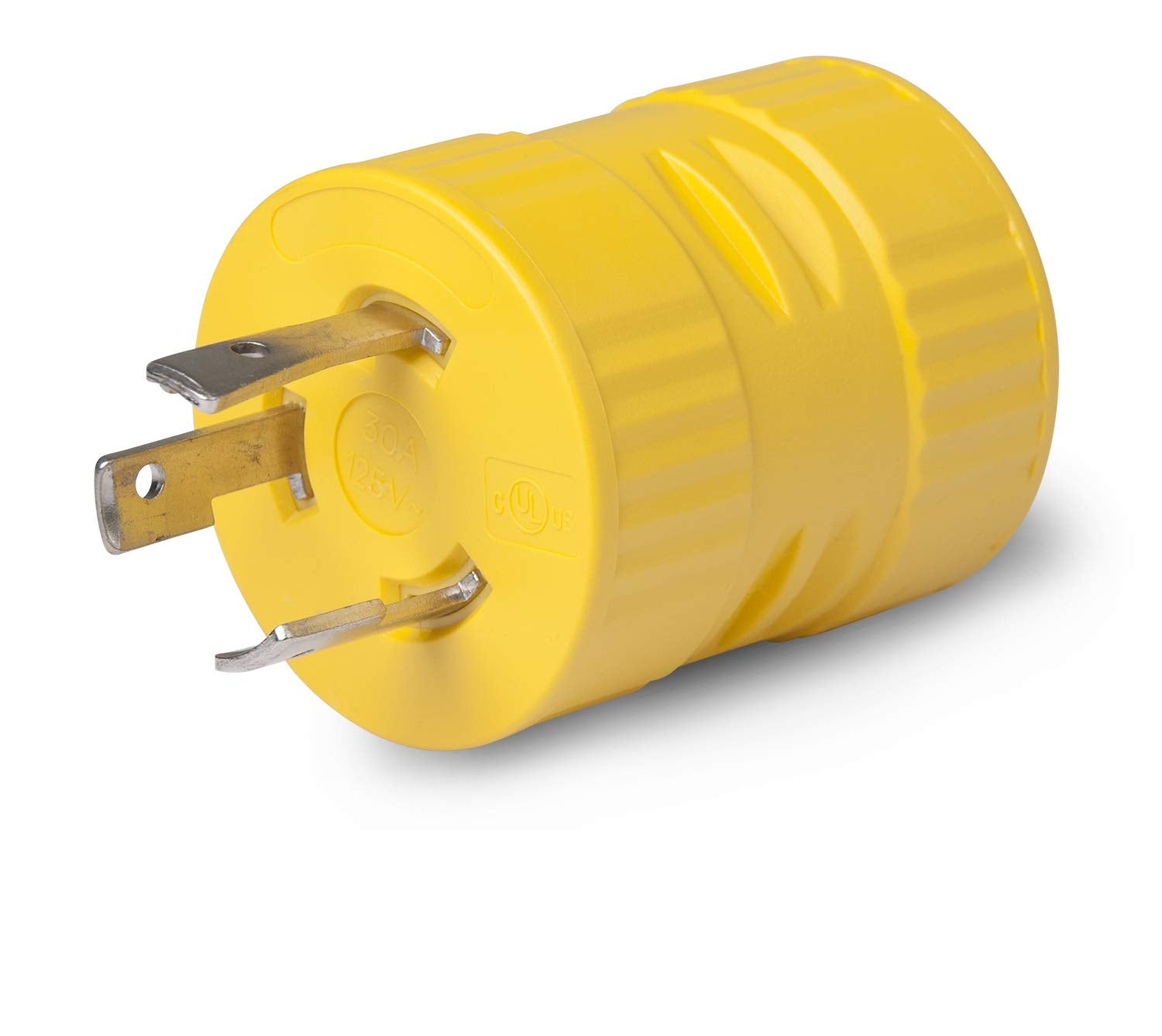 Marinco 125A ParkPower Generator Adapter, 30A/125V Connector and 30A/125V Locking Male Plug