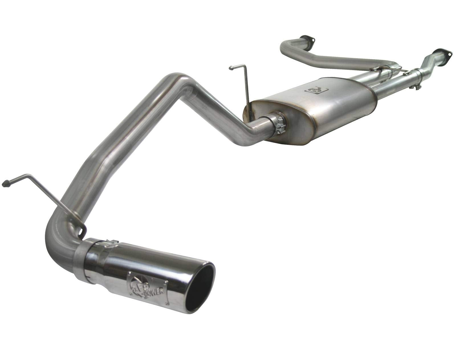 MACH Force XP aFe 49-46102-P Stainless Steel Cat-Back Exhaust System for 04-12 Nissan Titan