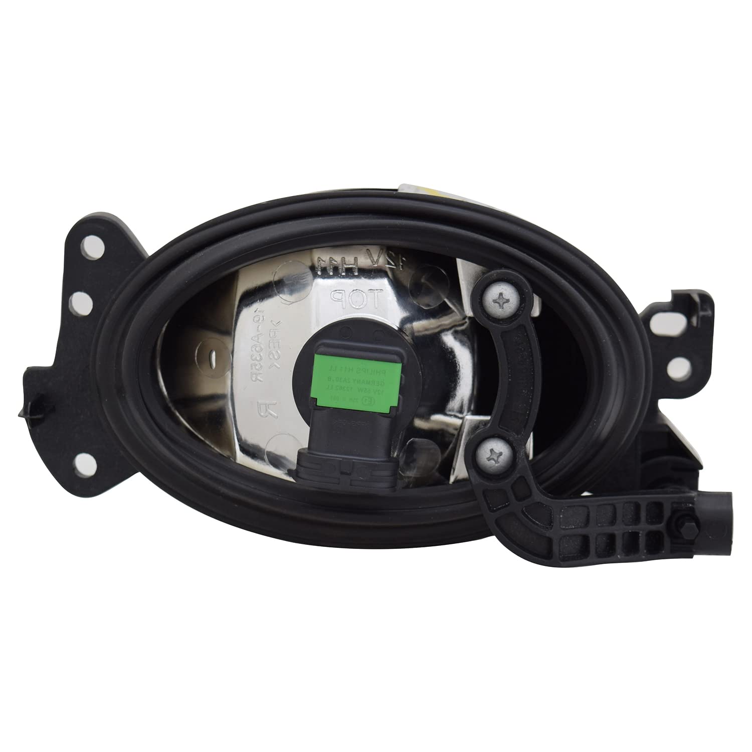Left TYC Fog Light Assembly Compatible with 2008-2011 Mercedes Benz C-Class