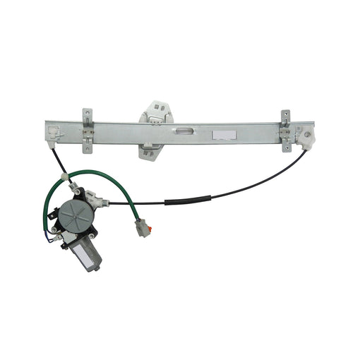 Power Window Motor and Regulator Assembly TYC 660554 Front Left-Side Compatible with 2003-2006 Acura MDX