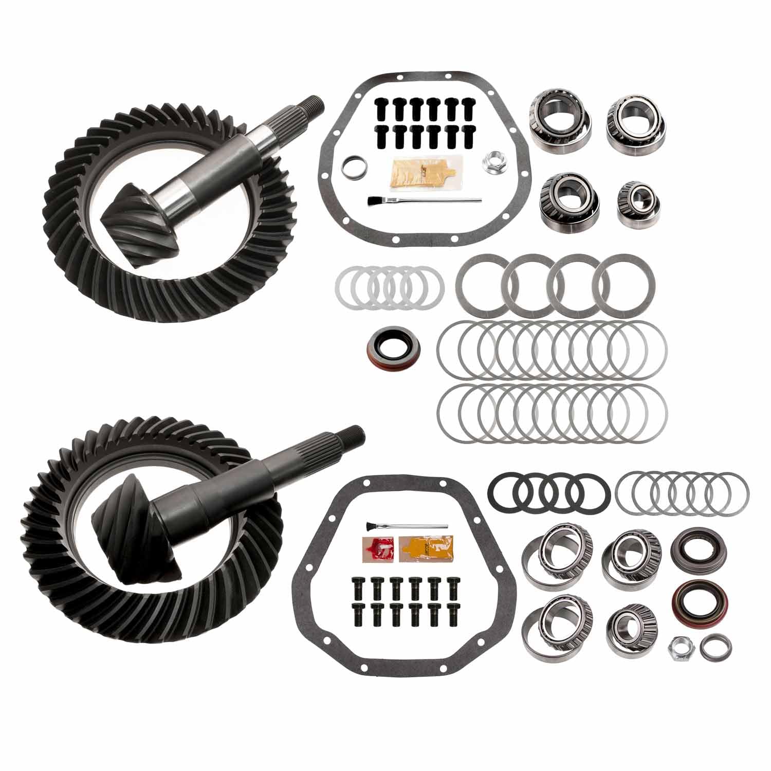 Motive Gear Differential Ring & Pinion MGK-330 Bearing Rebuild Kit For Ford F-250/F-350 Ratio 4.56, 12/10 Bolt Rear & Front 31/29 Spline 9/41 Pinion & Ring Tooth Fits Dana 60 Reverse & Ford 10.5"