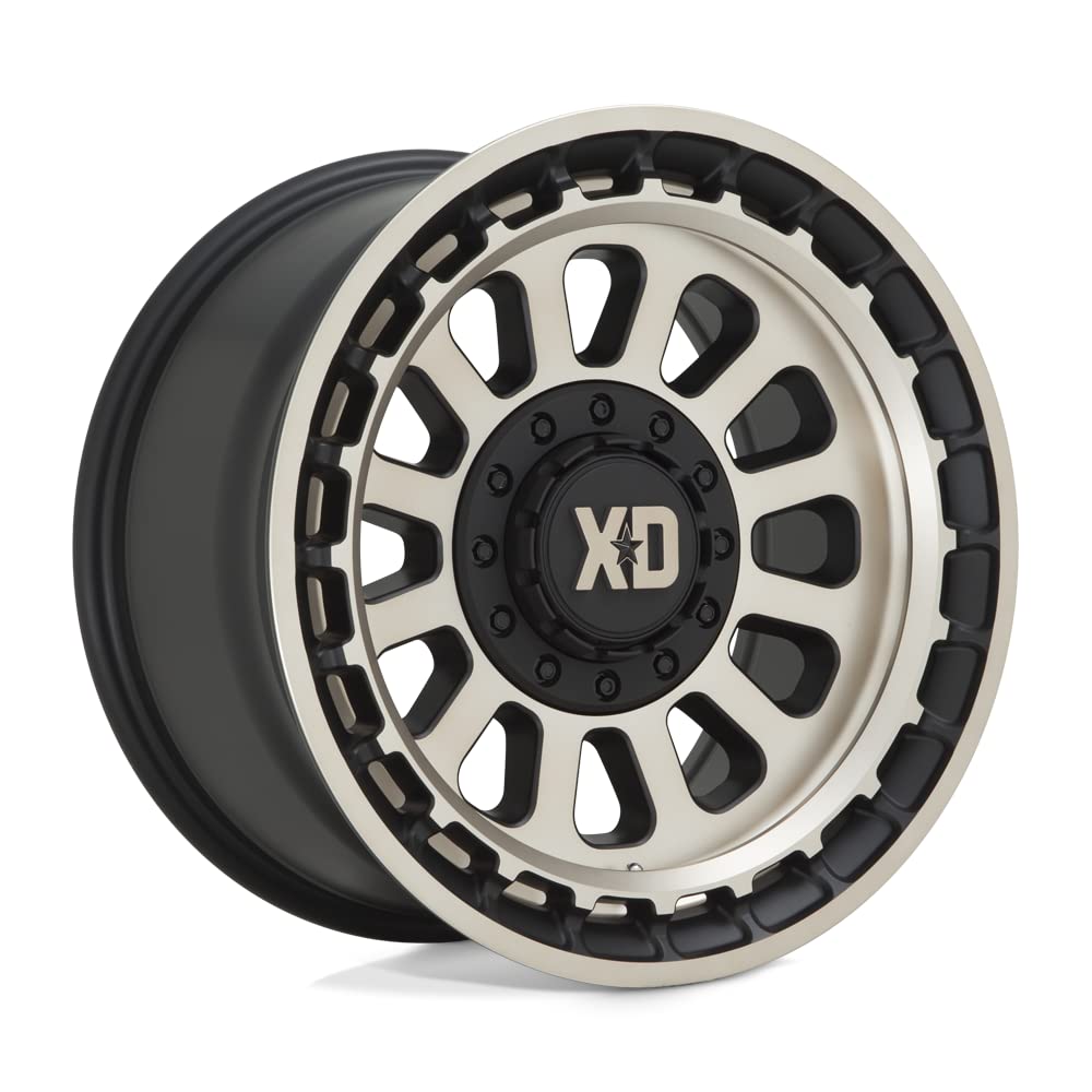 Xd856 Omega Satin Black with Bronze Tint XD Wheels Wheel Alloy Steel (17 x 9. inches /5 x 78 mm, -12 mm Offset)