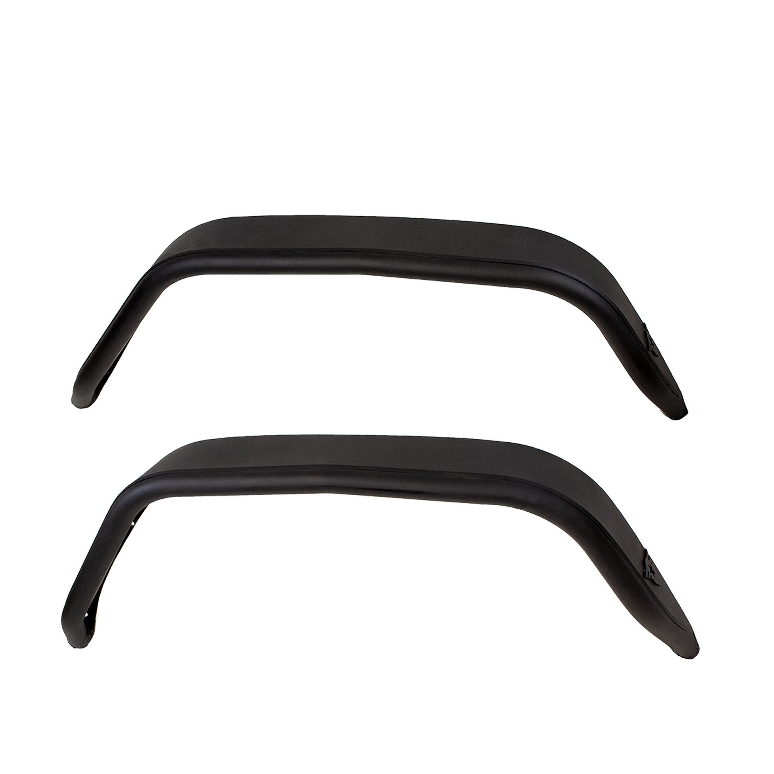 Combat Off Road Black Aluminum Full Assault Fender Kit - Rear Compatible with Jeep JL/JLU