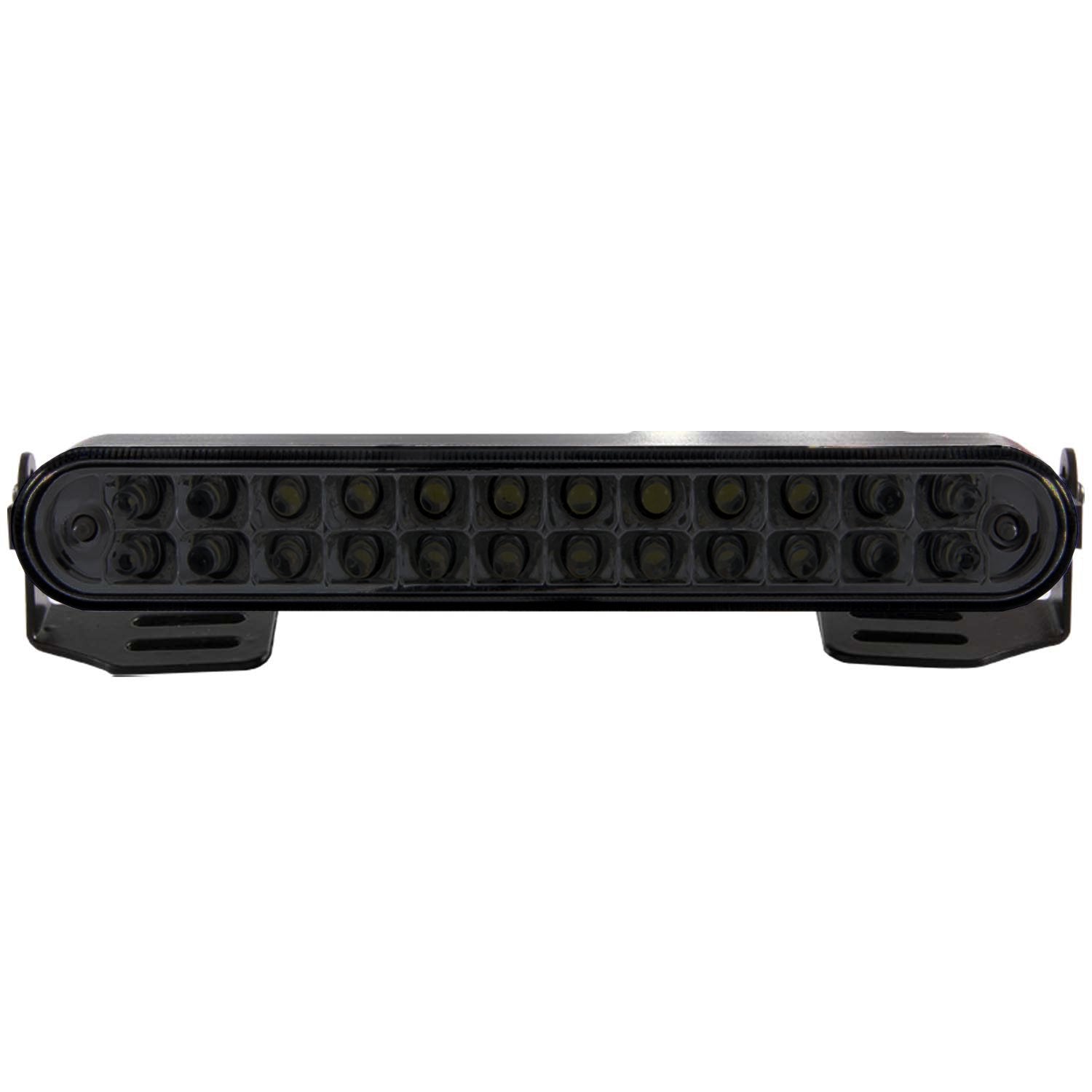 6.5" AnzoUSA Red/Smoke LED Daytime Running Light