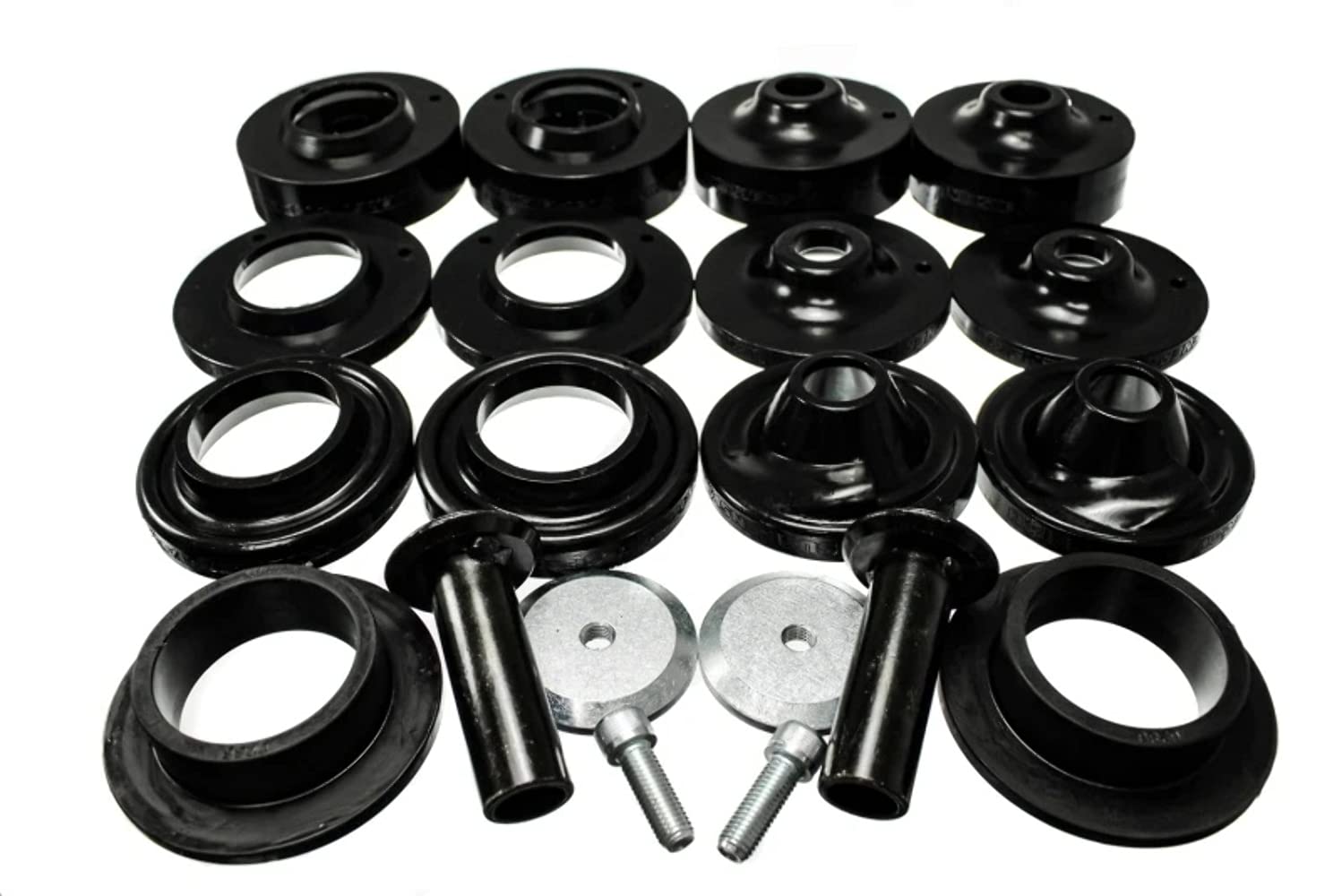 2 Inch Energy Suspension Rock-Flex Adjustable Coil Spacer Set 2.6116G
