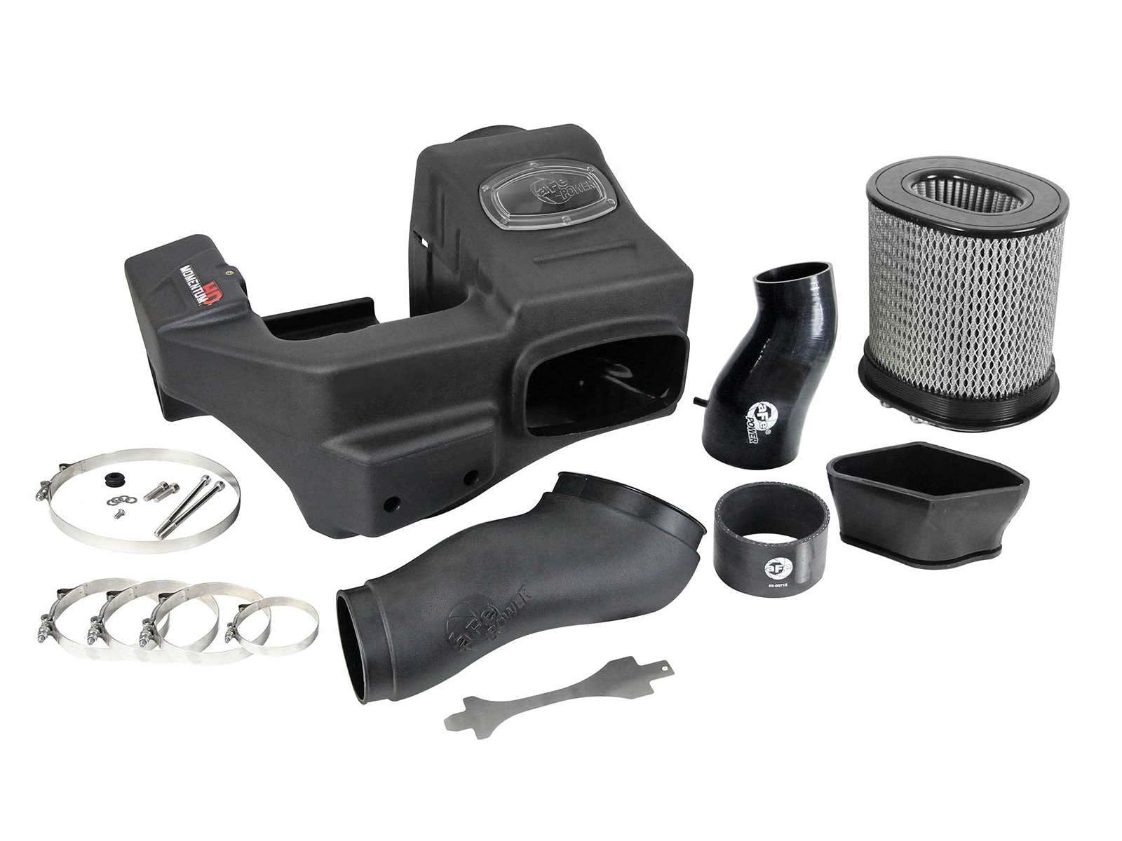 Momentum HD aFe POWER Cold Air Intake System w/Pro DRY S Filter, #51-73002, Black