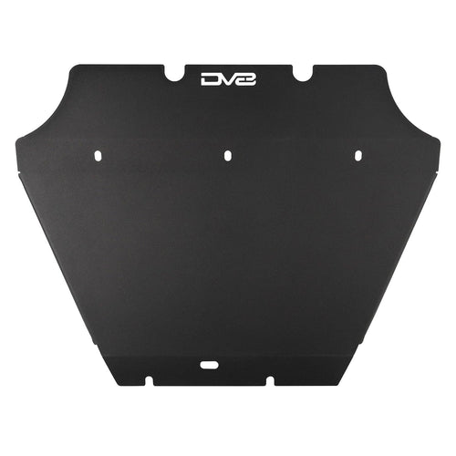 SPGC-01 | DV8 Offroad | Skid Plate for DV8 Offroad FBGC-01 Center Mount Bumper | Steel Construction | No Drill Installation | Extra Front End Protection | Lightweight | Black Finish