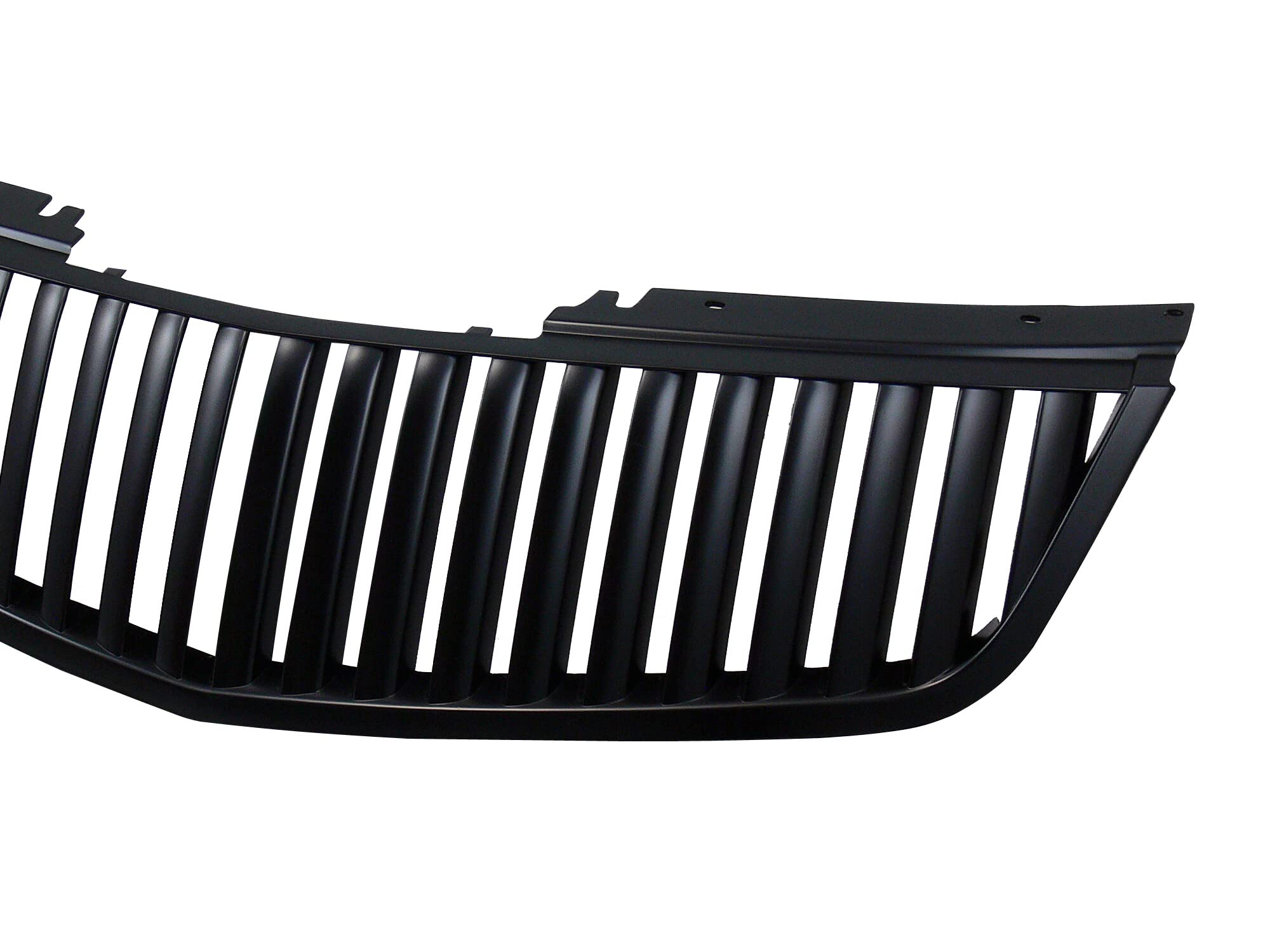 7146853 Armordillo USA Vertical Grille Fits 2006-2011 Cadillac DTS-Matte Black