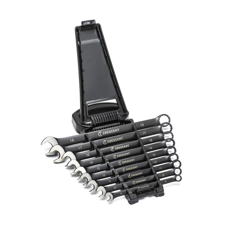 Crescent 12 Point 9 Piece Long Pattern Combination Metric Wrench Set - CCWS9BM
