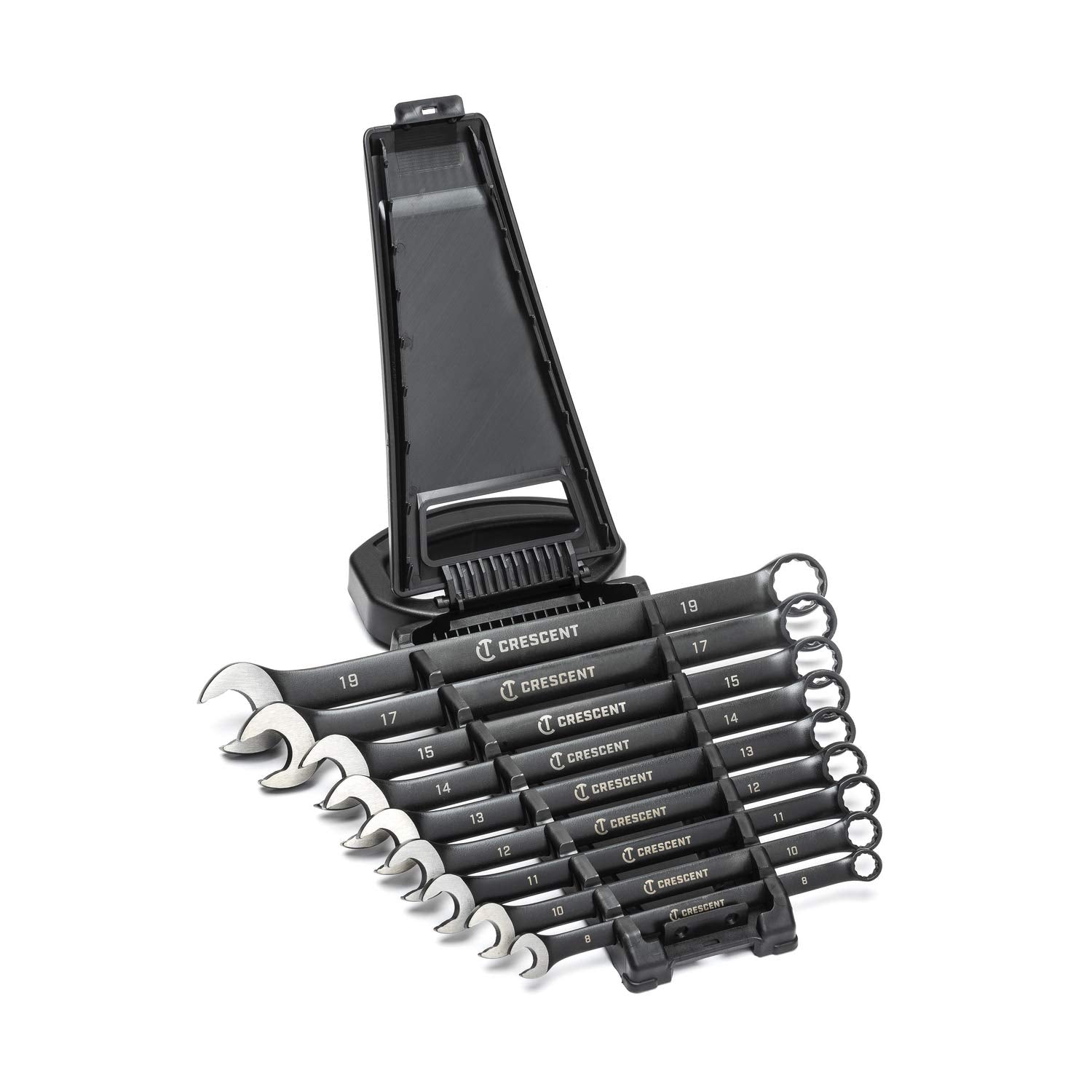 Crescent 12 Point 9 Piece Long Pattern Combination Metric Wrench Set - CCWS9BM