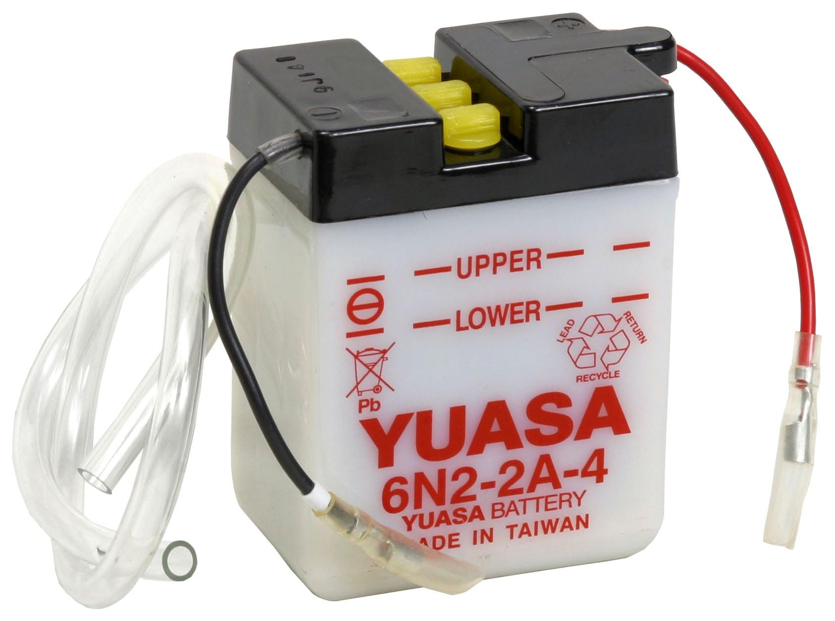 YUAM2620B Yuasa 6N2-2A-4 Dry Conventional Battery without Acid