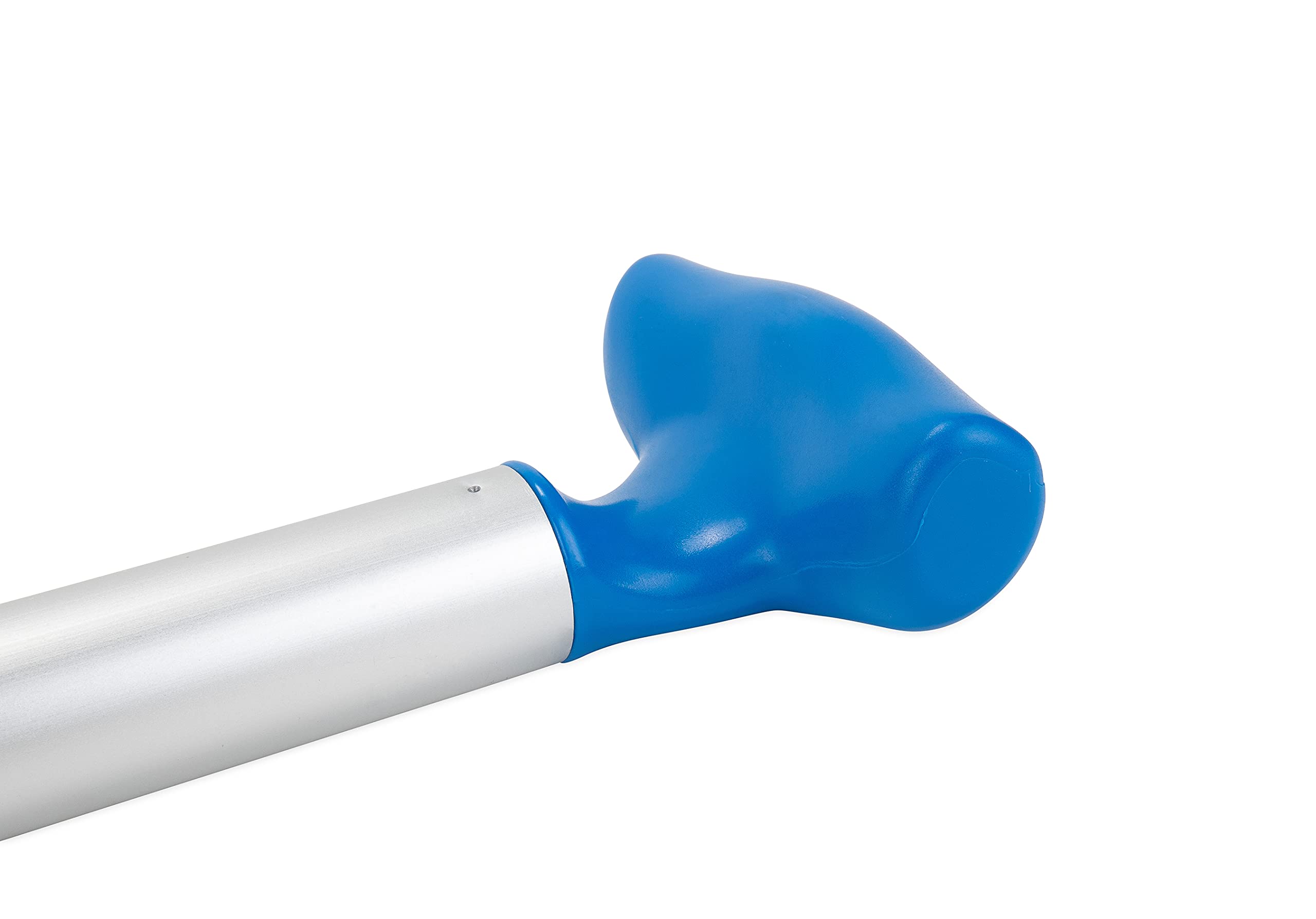5-foot Crooked Creek Synthetic Boat Paddle, Blue - Features a Hybrid Grip for Full Palm Support and More Natural Motion (50452)