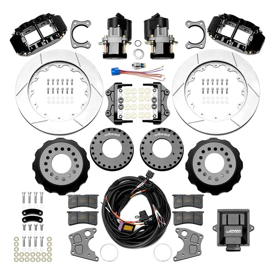 Wilwood Superlite Narrow 4R Rear P-Brk Kit 14.00in Rotor Big Ford 2.50in Offset
