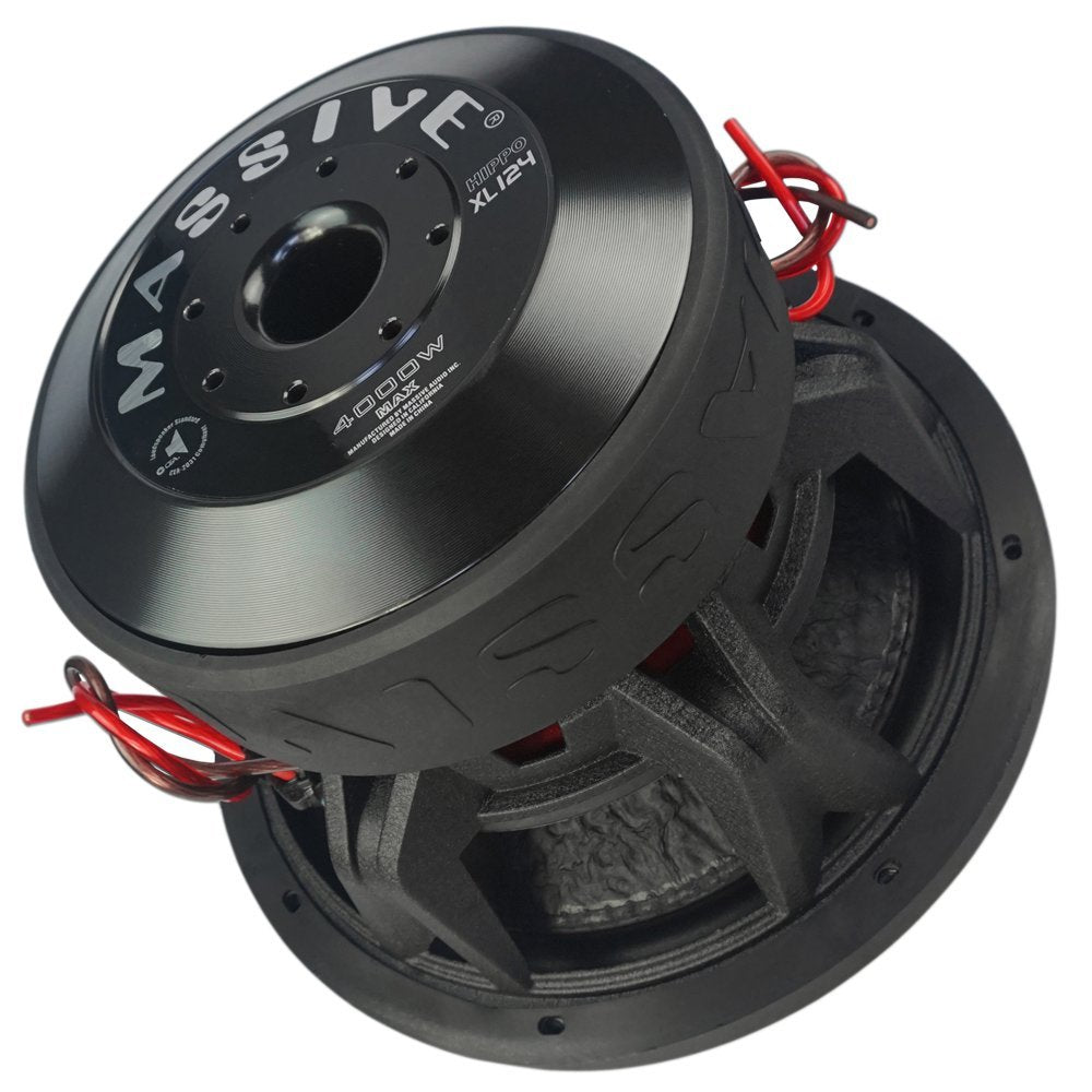 GTR64 6.5" Dual 4 Ohm Subwoofer - 400W RMS by Massive Audio