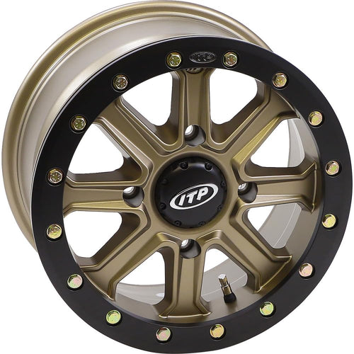 14x7 ITP Beadlock Inertia ATV/UTV Wheel - Bronze (4/156) +40mm [1422526729B]