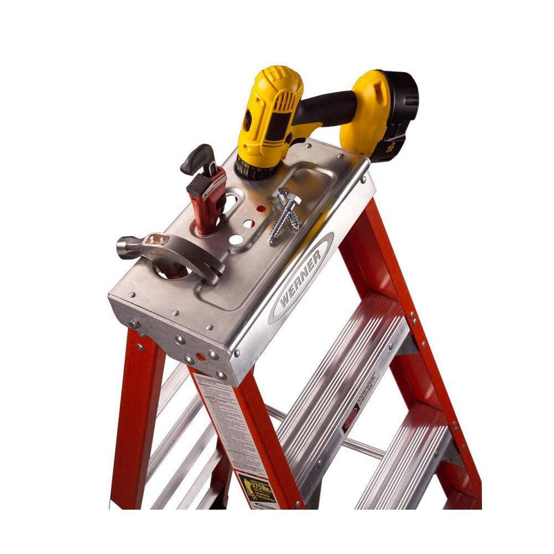 Premium Werner Step Ladder, Fiberglass (7408)