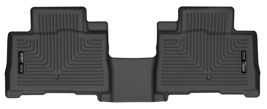 Weatherbeater Husky Liners Floor Mats | Fits 2020-2026 Lincoln Aviator | 2nd Row, 1-pc Black - 11461