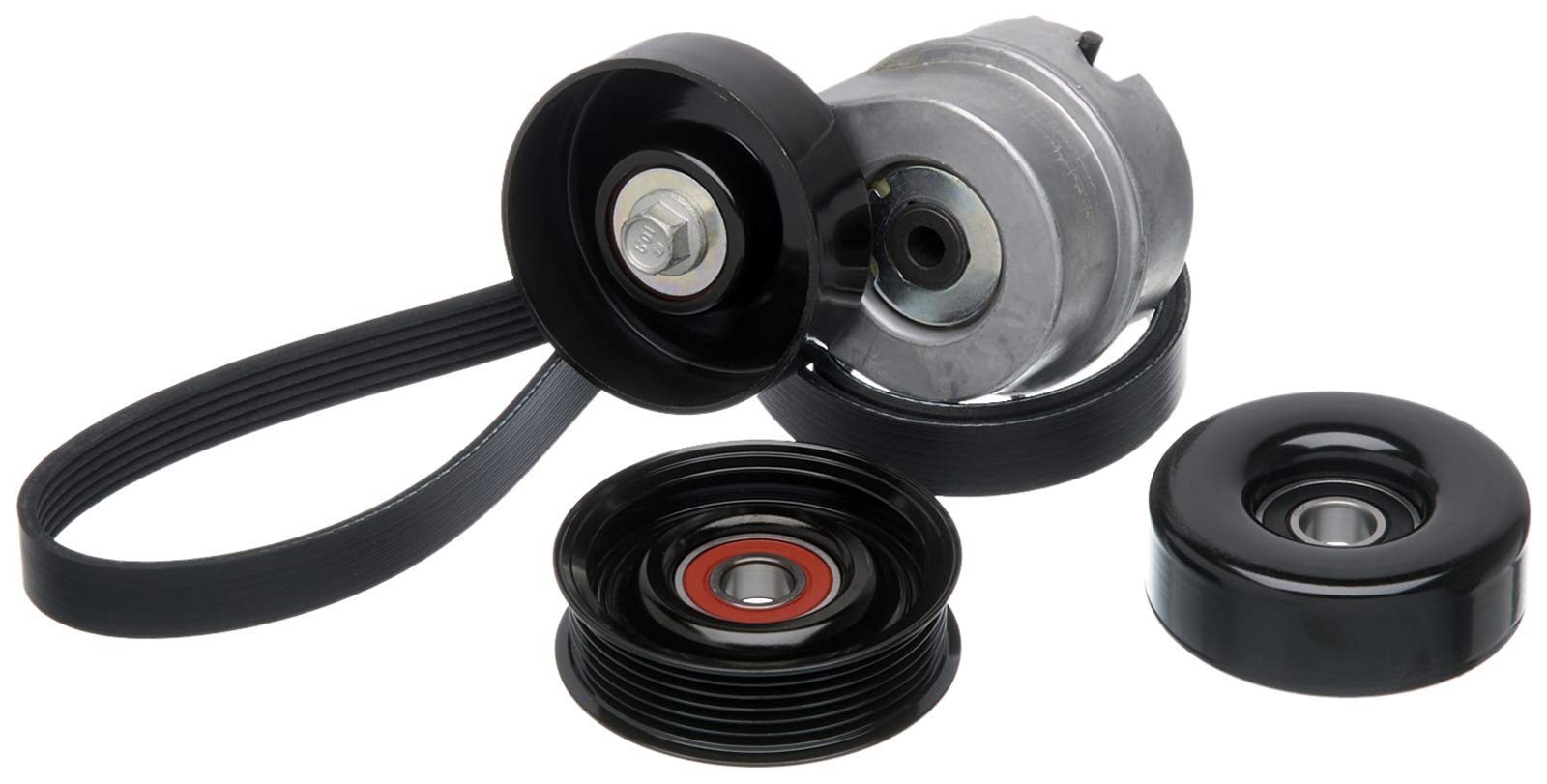 Complete Gates Serpentine Belt Drive Component Kit 90K-38138B