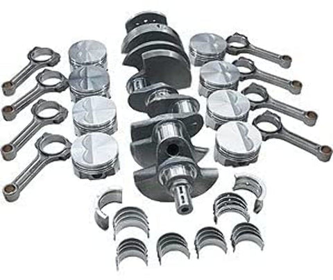 Scat Competition 1-40855BI Standard Weight Forged Rotating Assembly Kit: Chevy - Bal