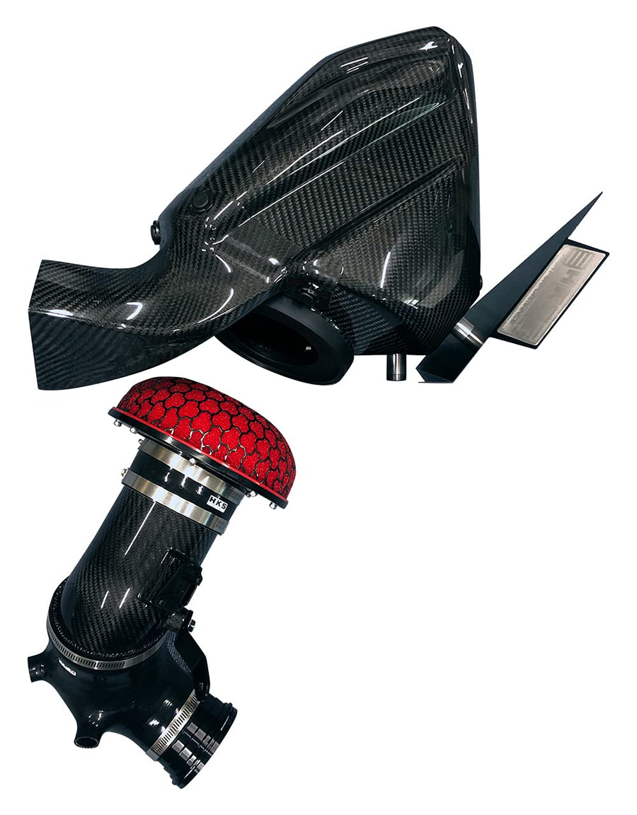 HKS Cold Air Intake Dry Carbon Racing Full Suction Kit Compatible with 2020 Toyota Supra GR