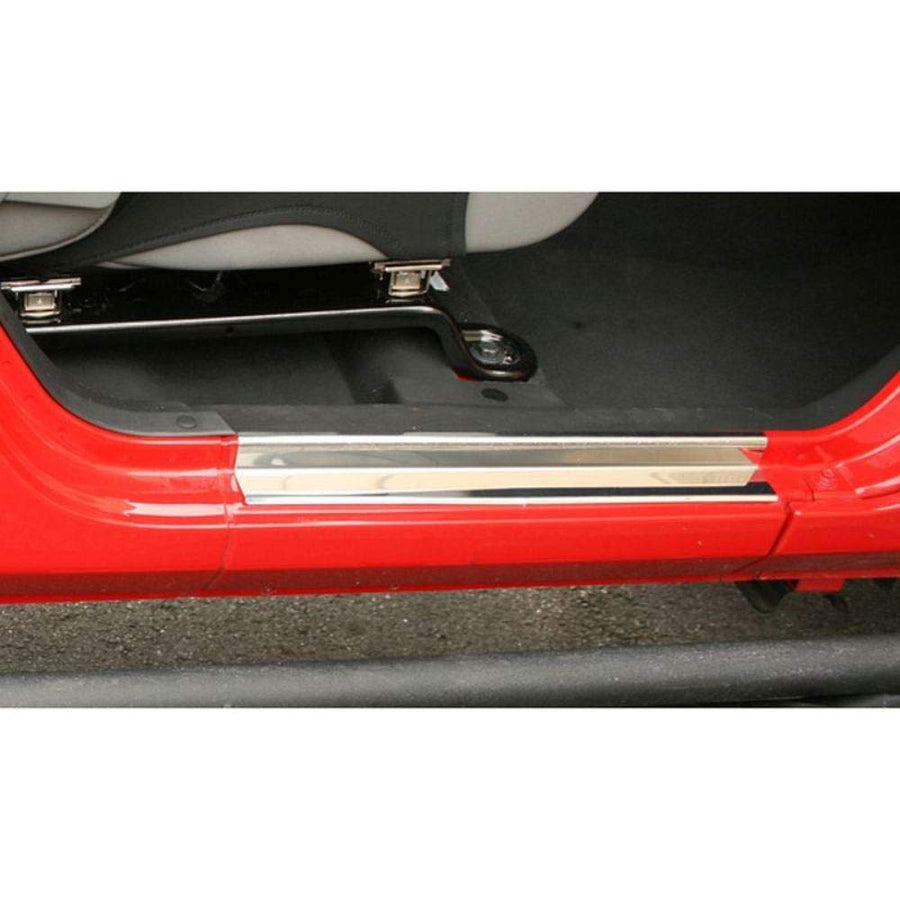 Rugged Ridge Stainless Steel 2 Door Entry Guards for Jeep Wrangler (JK) (2007-2010)