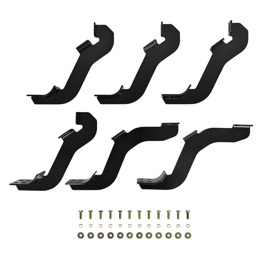 Westin Premier 22-2265 Oval Nerf Bar Mount Kit fits 2019-2025 Ranger SuperCrew SuperCab Black Pair