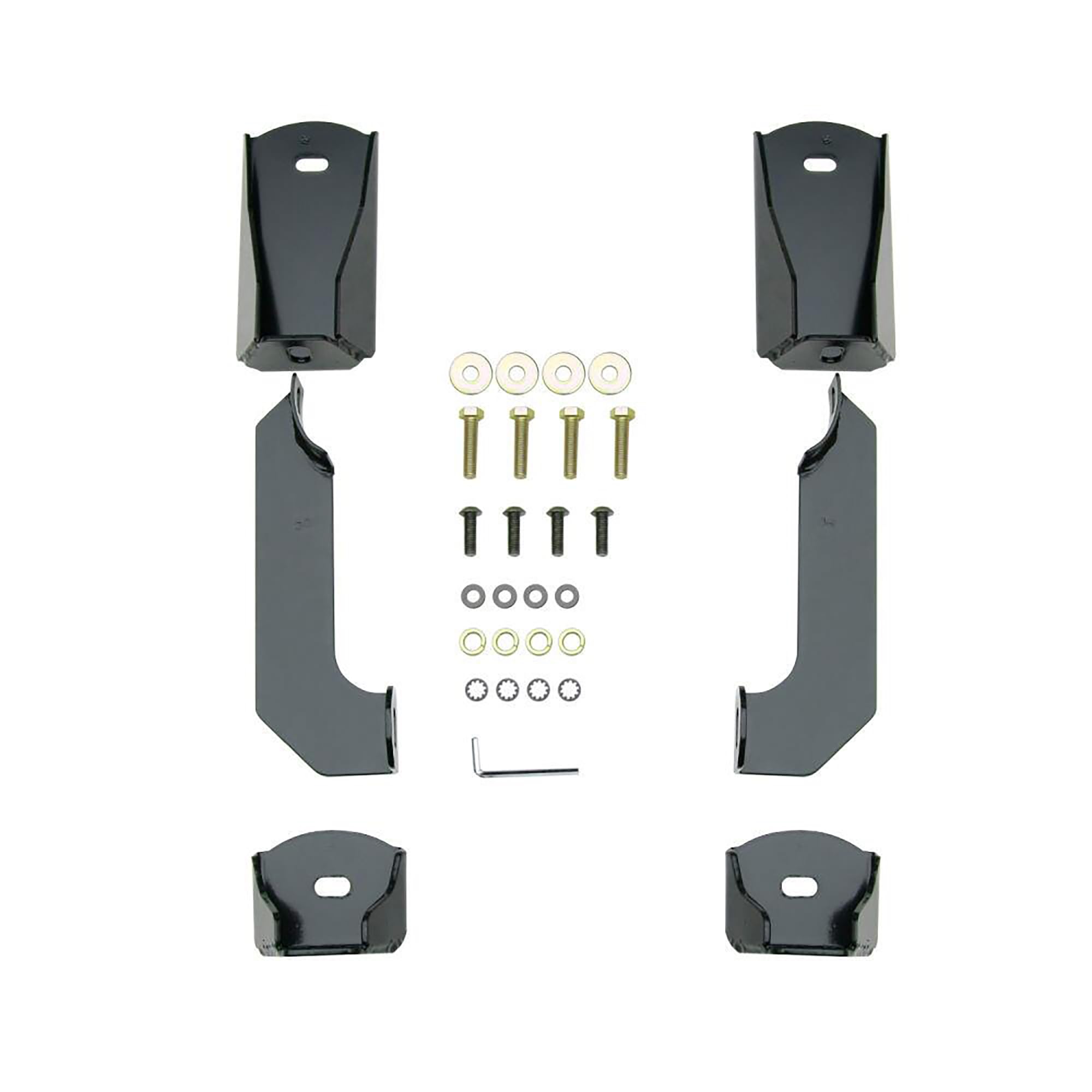Platinum 4 Oval Nerf Bars Westin fits 2014-2018 Silverado Sierra 1500 2019 Silverado LD Sierra 1500 Limited Double Cab (Body Mount) Polished Pair