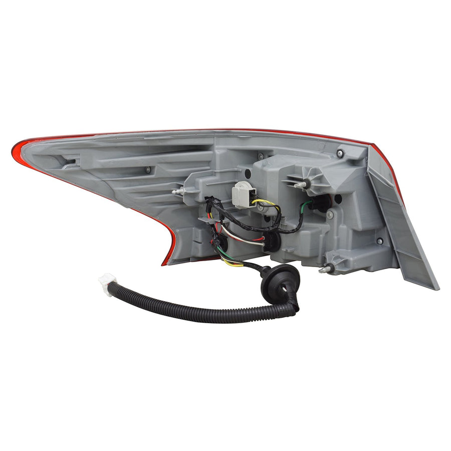 Right TYC Tail Light Assembly Compatible with 2016-2019 Nissan Sentra