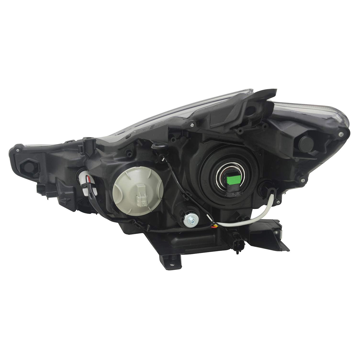 Right TYC Headlight Assembly Compatible with 2015-2018 Toyota Prius V