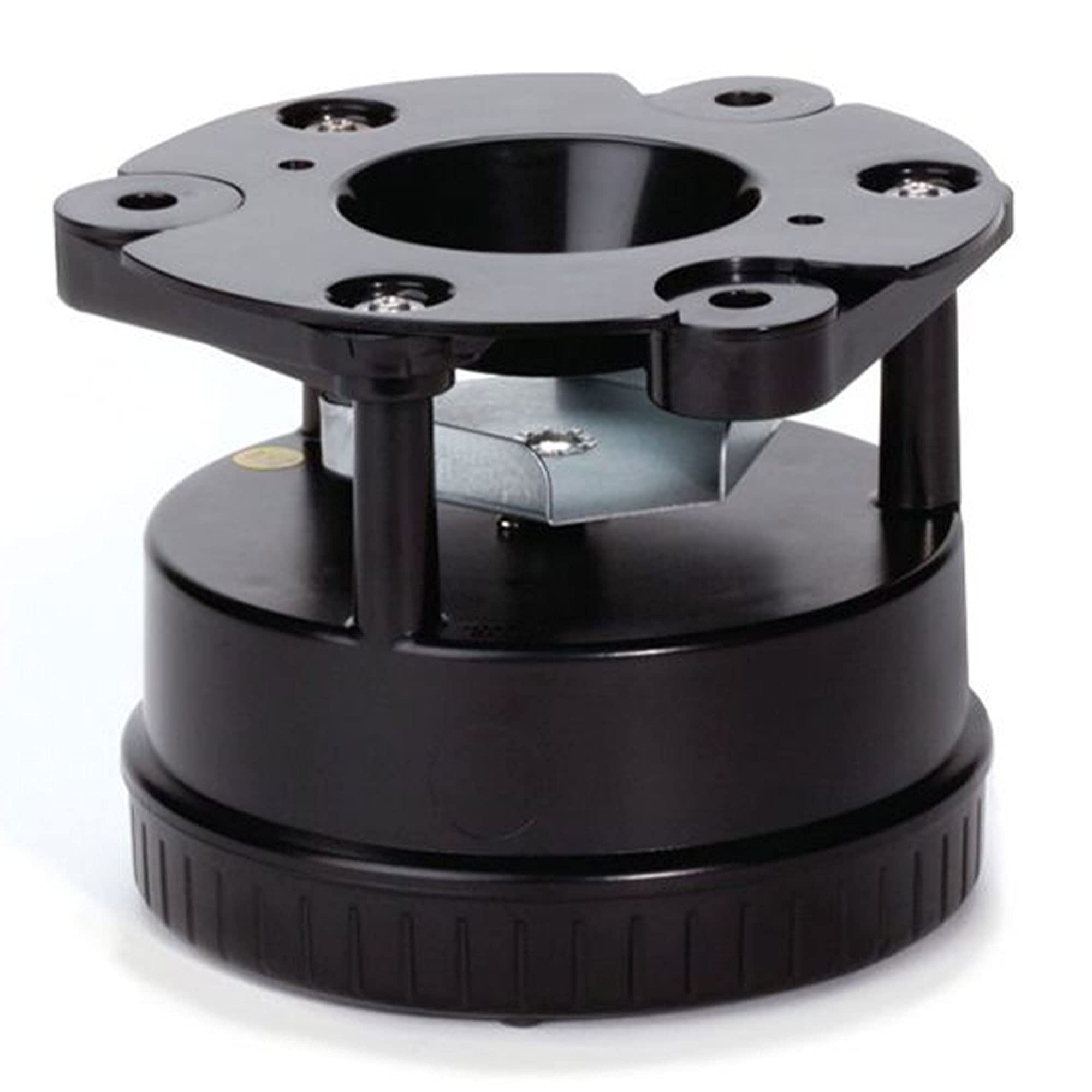 Moultrie Timer Kit All-in-One Deer Feeder | Metal Spin Plate | Easy Setup | Adjustable Mount, Black