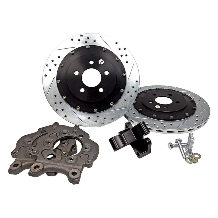 BAER BRAKES Brake Rotor 2262022-BKCZ (14" Rear 13-14 Mustang GT500 EradiSpeed+1 Rotor Upgrade), 1 Pack