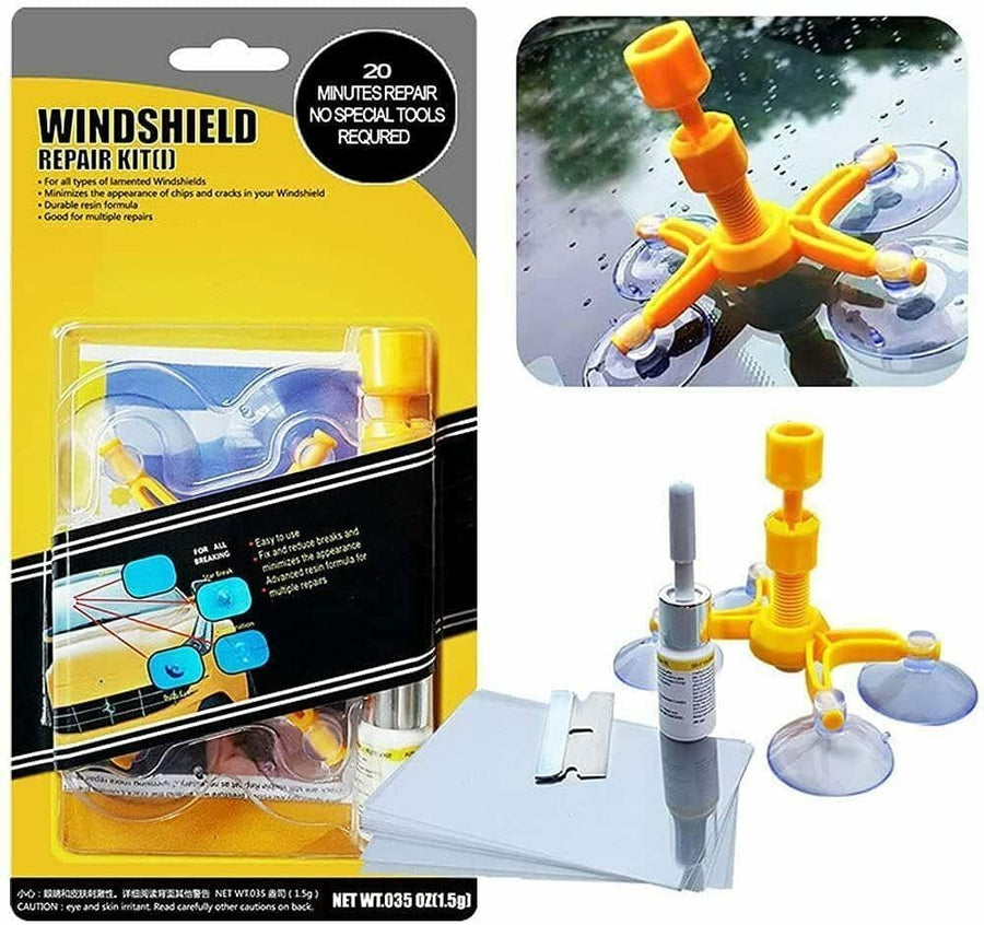 RainX Do it Yourself Windshield Repair Kit Fix a Windshield for Chips, Cracks, Bulll's-Eyes and Stars