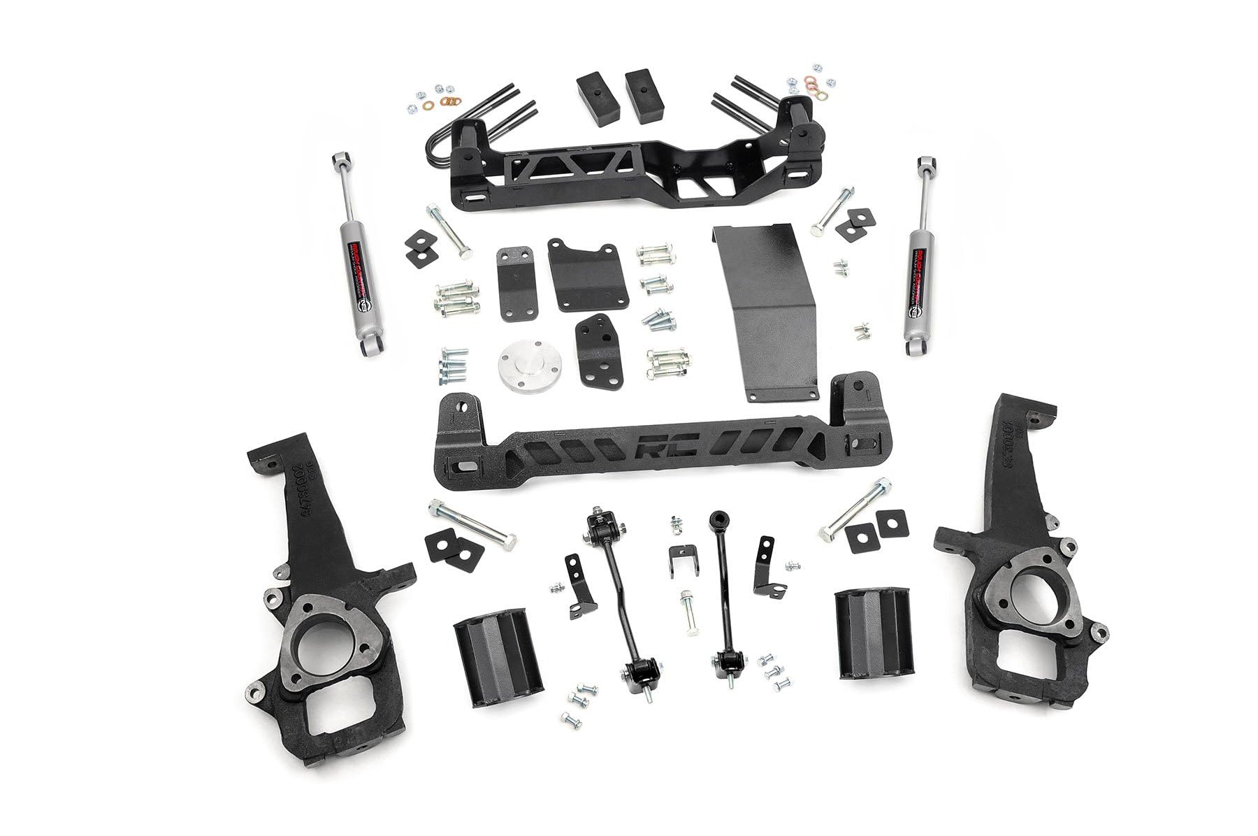 4" Rough Country Suspension Lift Kit for 2006-2008 Ram 1500 4WD - 32630