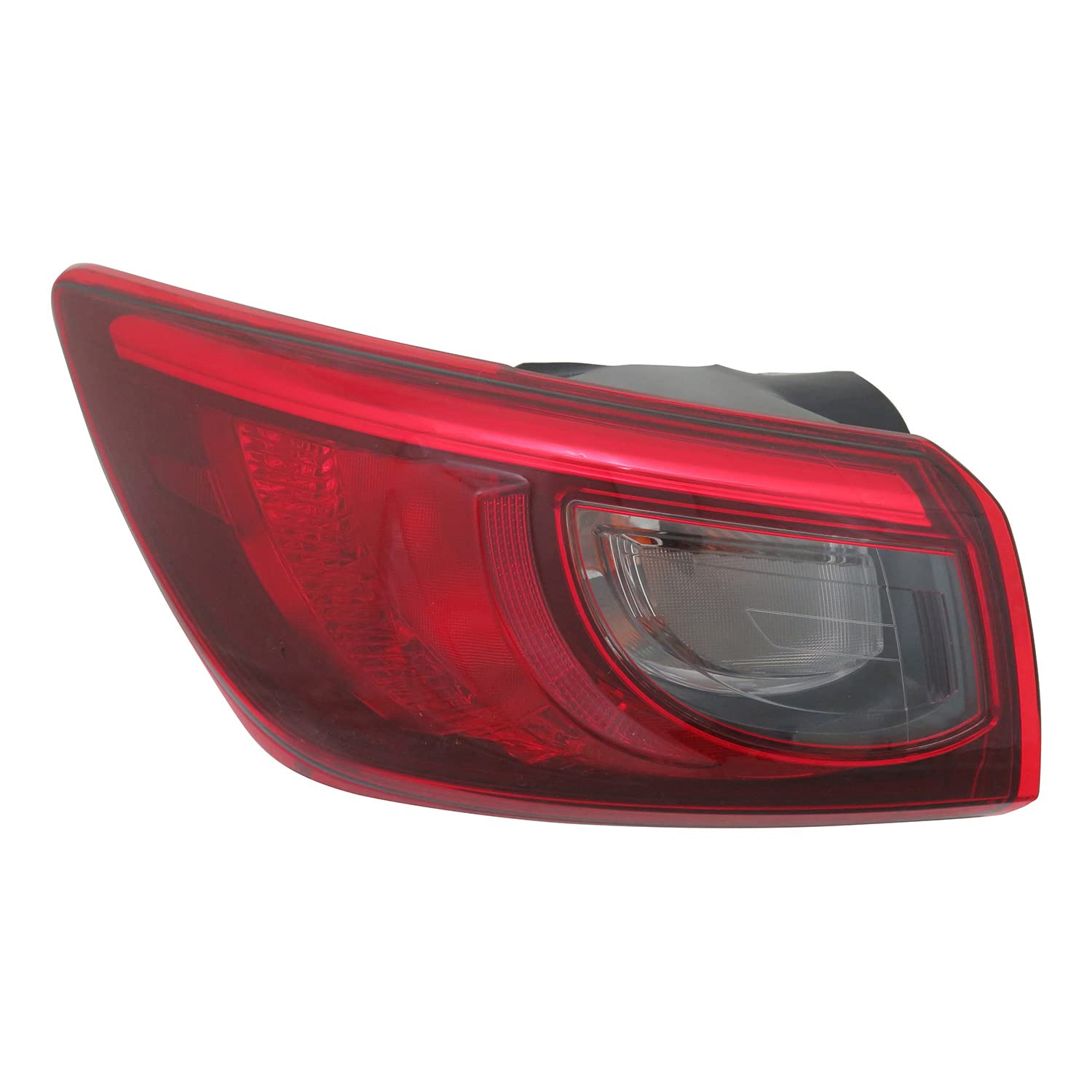 Left TYC Tail Light Assembly Compatible with 2016-2021 Mazda CX-3
