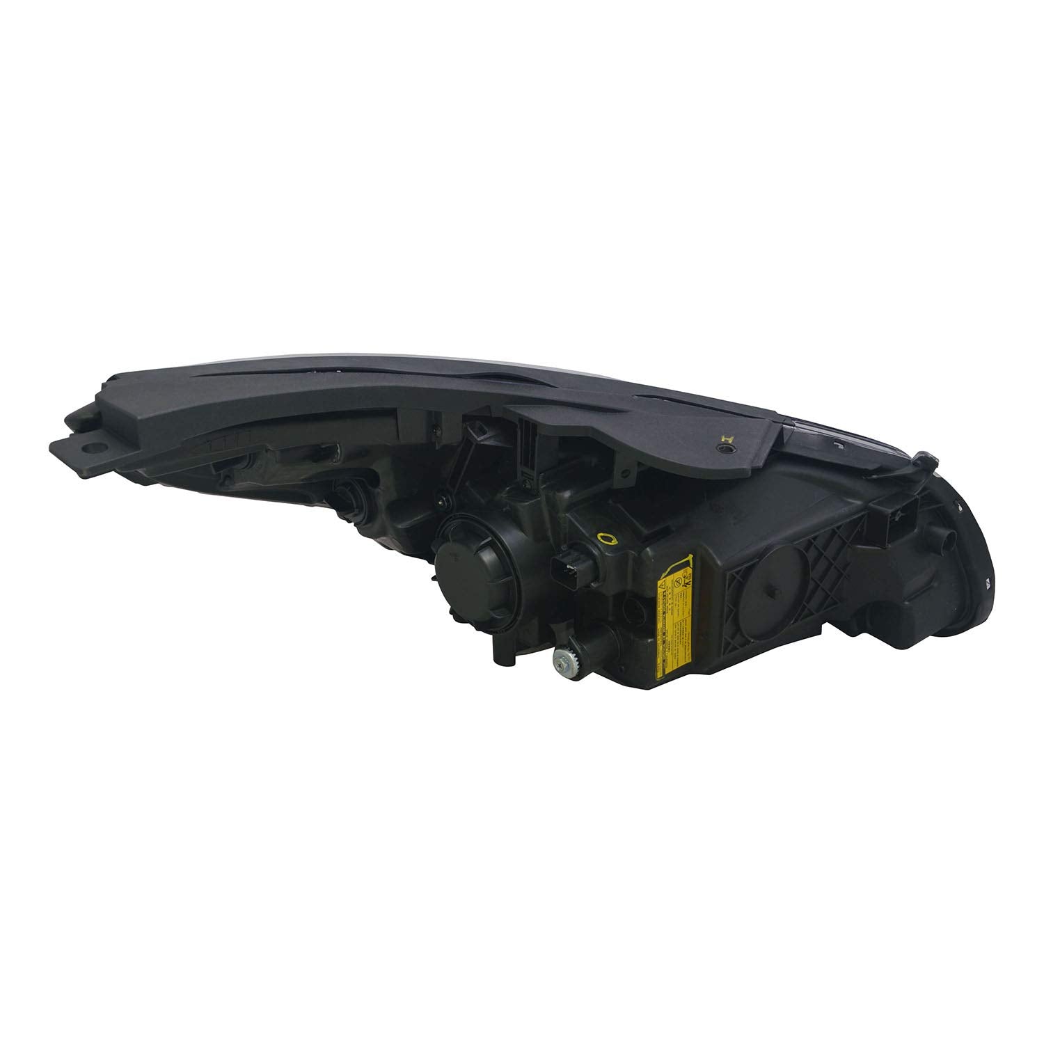 Left TYC Headlight Assembly Compatible with 2015-2016 Hyundai Santa Fe