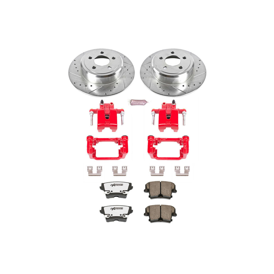 Power Stop Rear KC1719-26 Z26 Street Warrior Brake Kit Chrysler Dodge