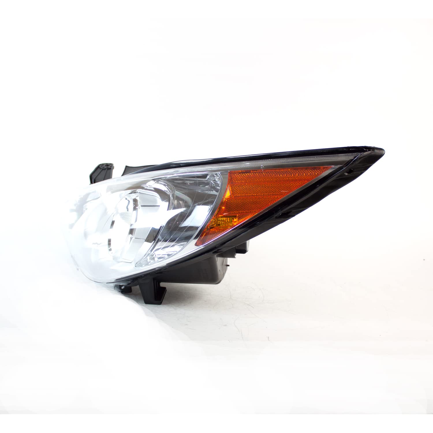 Left Headlight Assembly TYC Compatible with 2011-2013 Hyundai Santa Fe