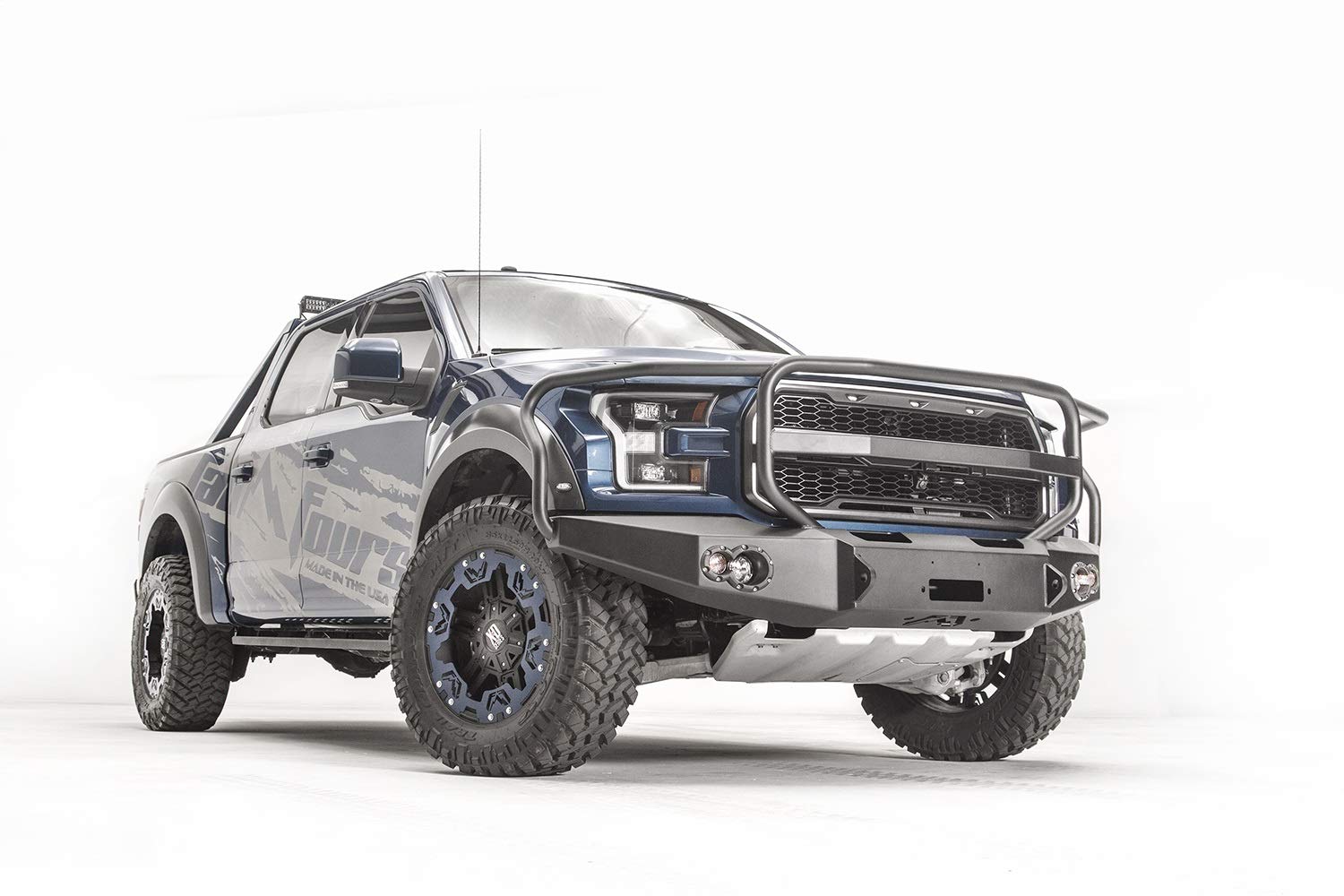Front Bumper 17-C Raptor with Full Grill Guard Bare