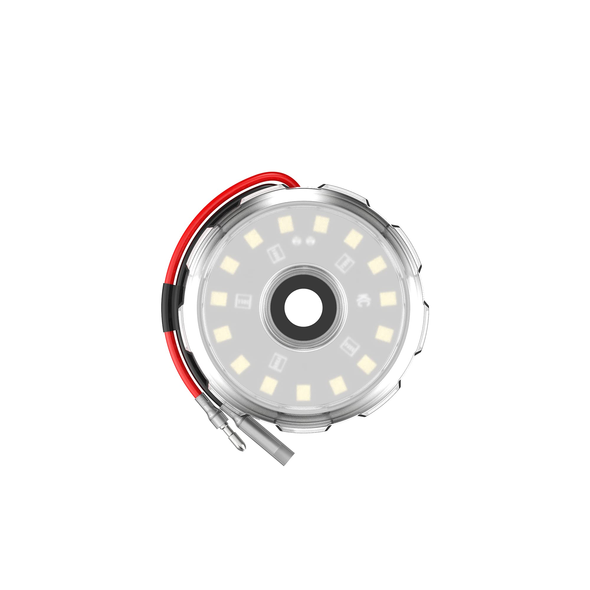 KC HiLiTES V2 Cyclone LED - Single Light - Diffused Lens - 5W Flood Beam, Black