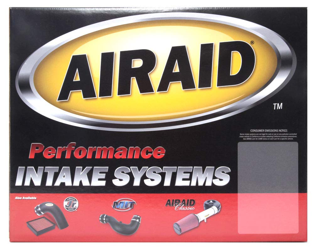 Cold Air Intake System AIRAID by K&N: Increased Horsepower, Dry Synthetic Filter: Compatible with 2007-2008 CADILLAC/GMC/CHEVROLET (See product description for all models) AIR-202-197