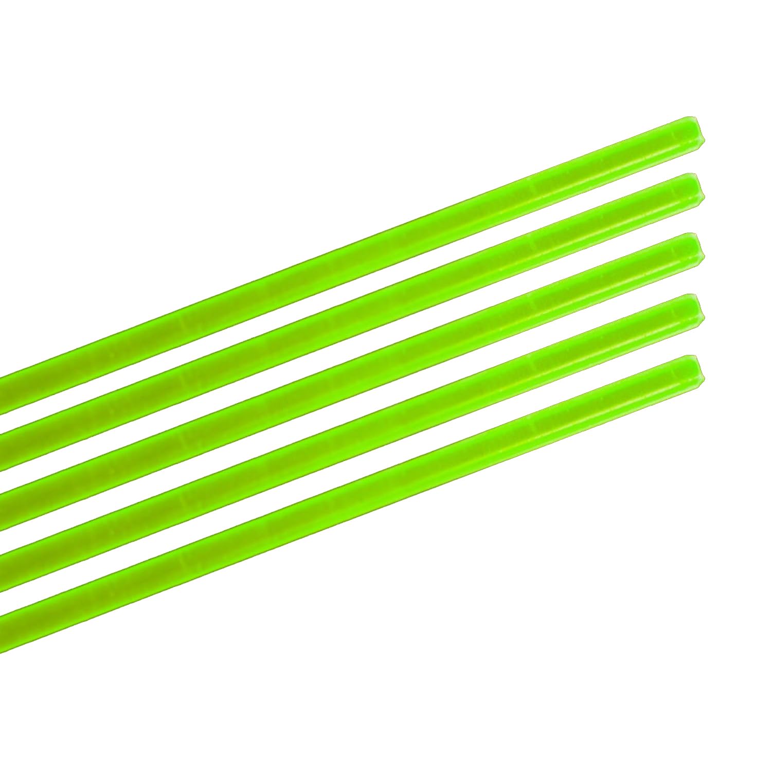 High-Visibility TRUGLO Replacement Fiber Optics for Firearm and Archery Sights - 9" Length; .010' (0.25mm) Diameter; Green