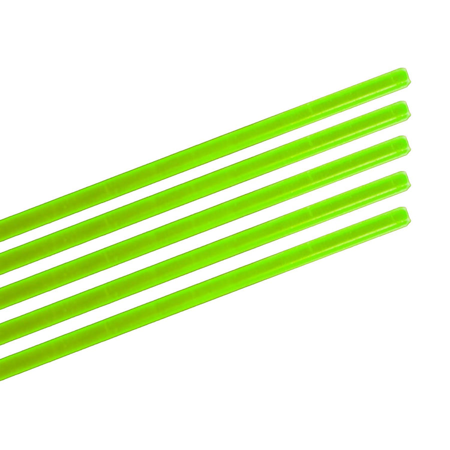 High-Visibility TRUGLO Replacement Fiber Optics for Firearm and Archery Sights - 9" Length; .010' (0.25mm) Diameter; Green