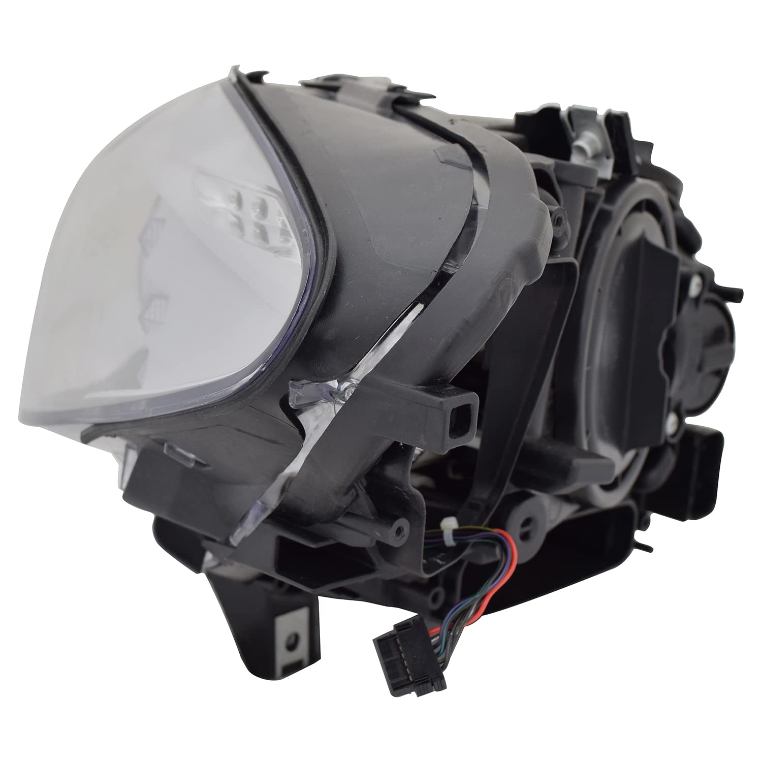 Left-Side TYC 20-9890-01 Headlight Assembly Compatible with 2011-2013 BMW 5 Series