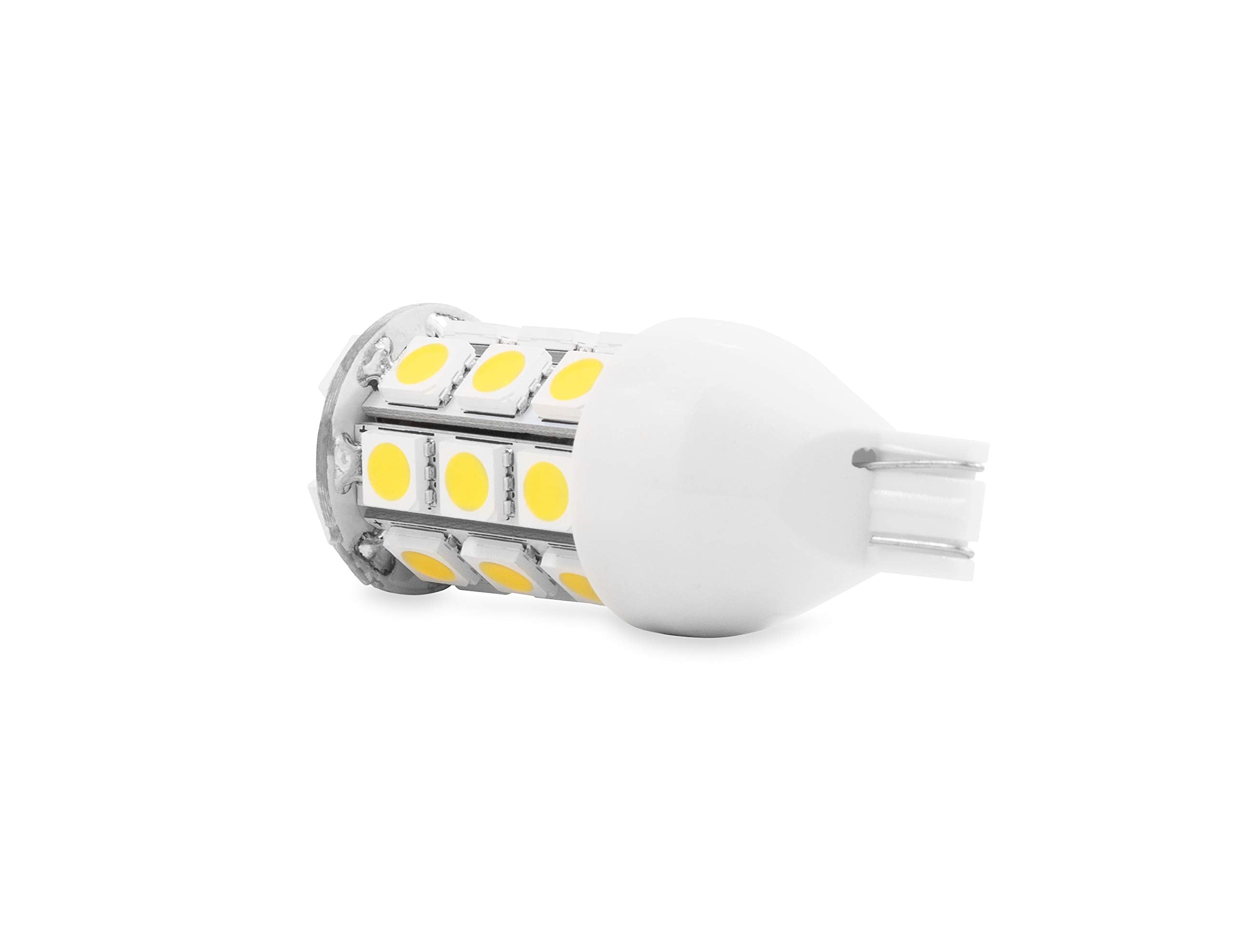 Replacement Light Bulb Camco 921 | for RV Lights or Camper Appliances | Features Long Lasting 30,000-Hour Life Expectancy | 12V DC, Bright White (54633)