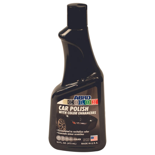 ABRO Car Polish Black: Scratch Remover for Vehicles and Paint Scratch Repair Restorer Wax, Polishing Compound for Car Detailing, Paint Scratch Repair for Vehicles, Scratch Remover 16oz.